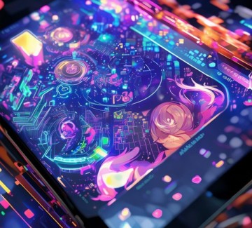 科技动态锁屏与二次元文化的融合，打造沉浸式个性化视觉体验